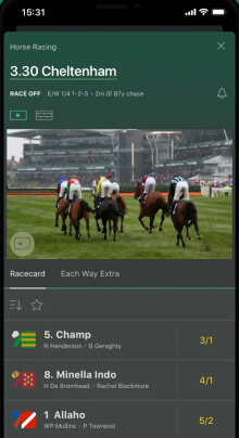 bet365 stream screen