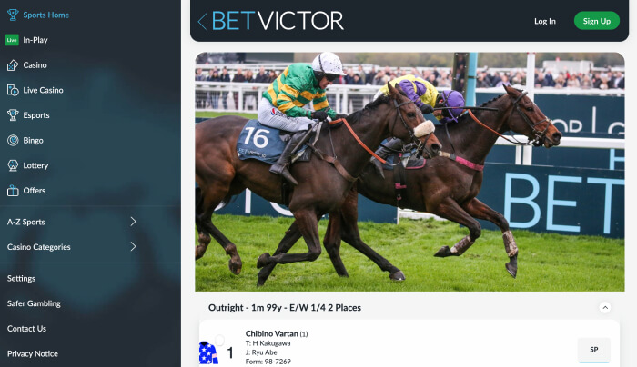 BetVictor stream