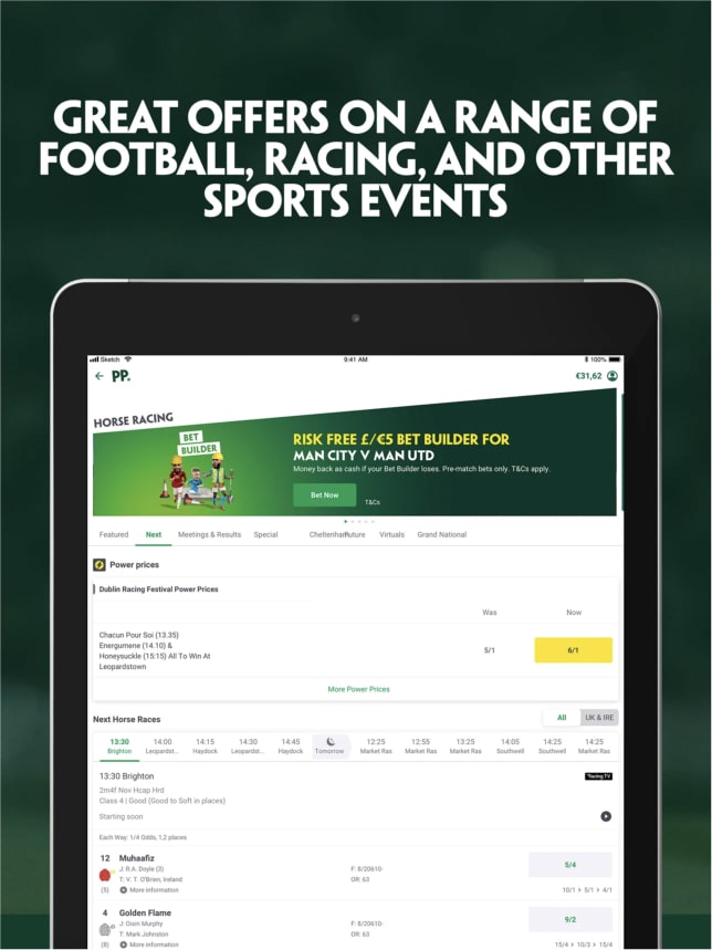 Paddy Power great offers