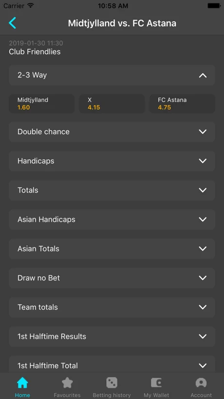 TonyBet Club Friendlies